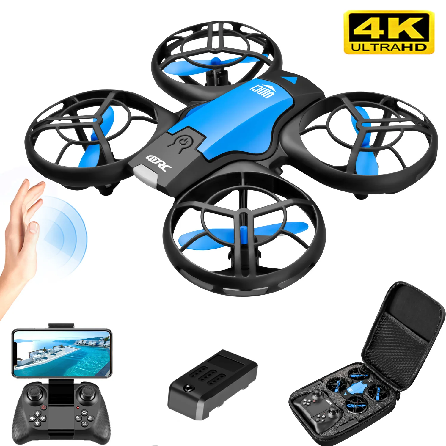 Drone Camera Professional - طائرة بدون طيار صغيرة جديدة V8