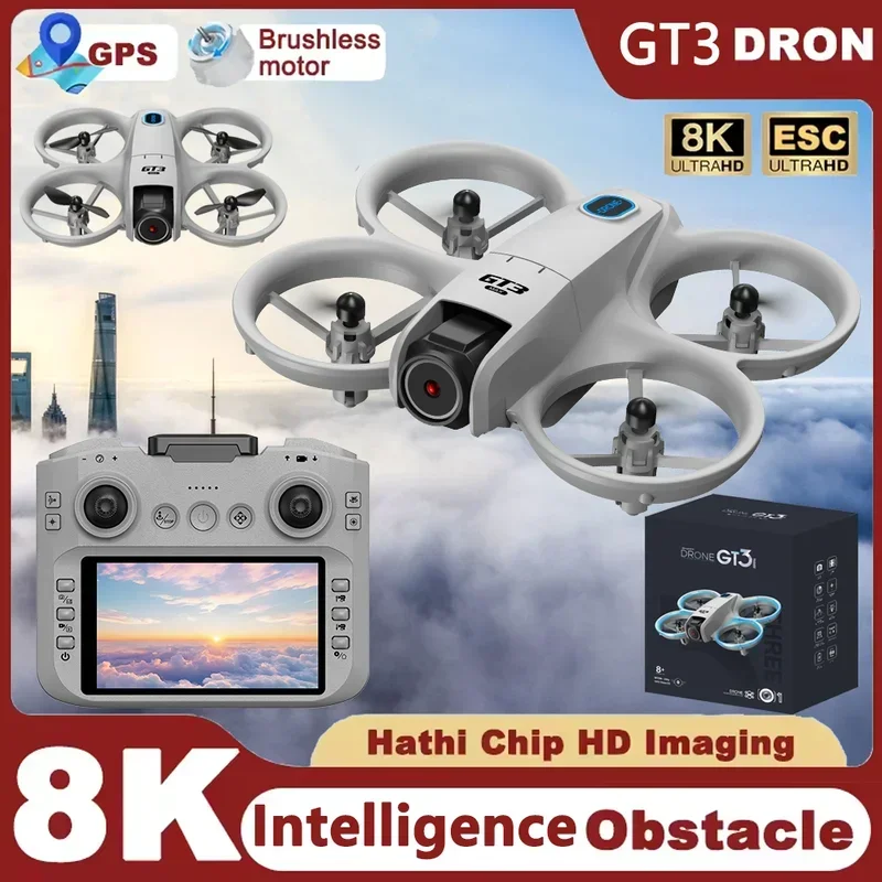 Drone Camera With Gimbal - GT3 طائرة بدون طيار صغيرة جديدة