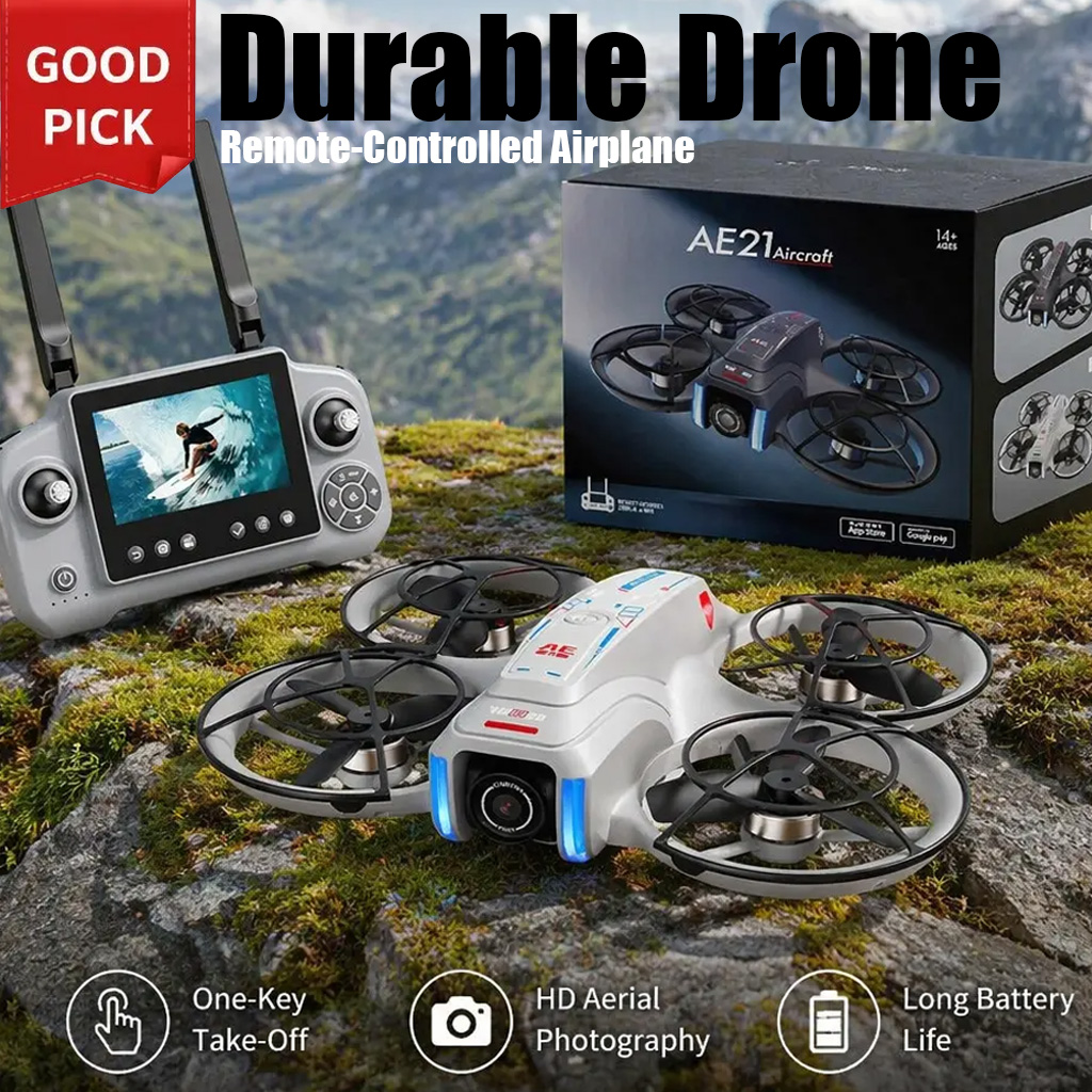 Drone Camera With Gimbal - طائرة بدون طيار AE21 الجديدة لعام