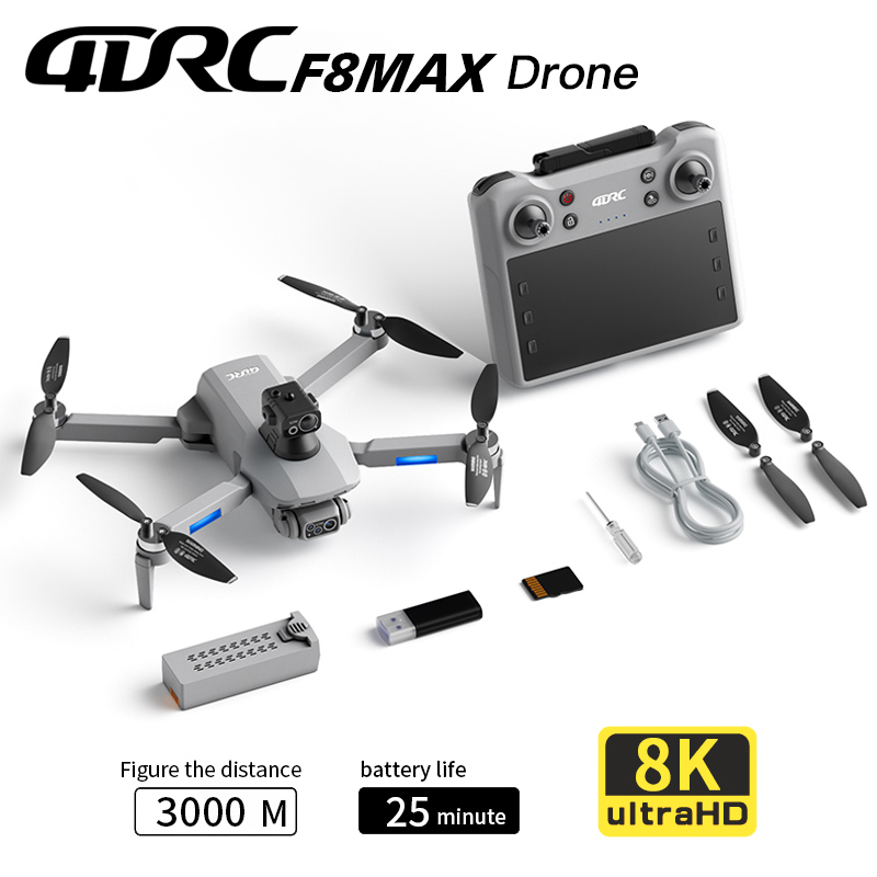 Drone Camera Mount - F8 MAX GPS الطائرة بدون طيار
