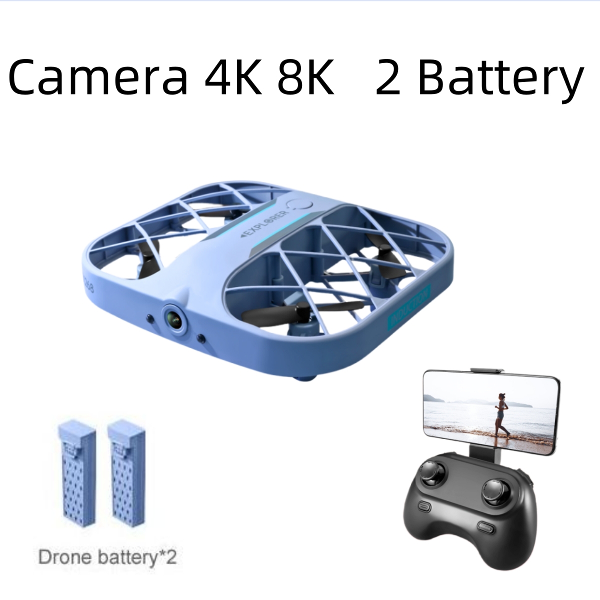 Drone Camera Lens - طائرة JJRC H107 FPV RC بدون