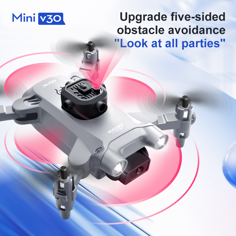 طائرة بدون طيار صغيرة V30 WiFi - مراجعة Drone Camera Mount وسعره