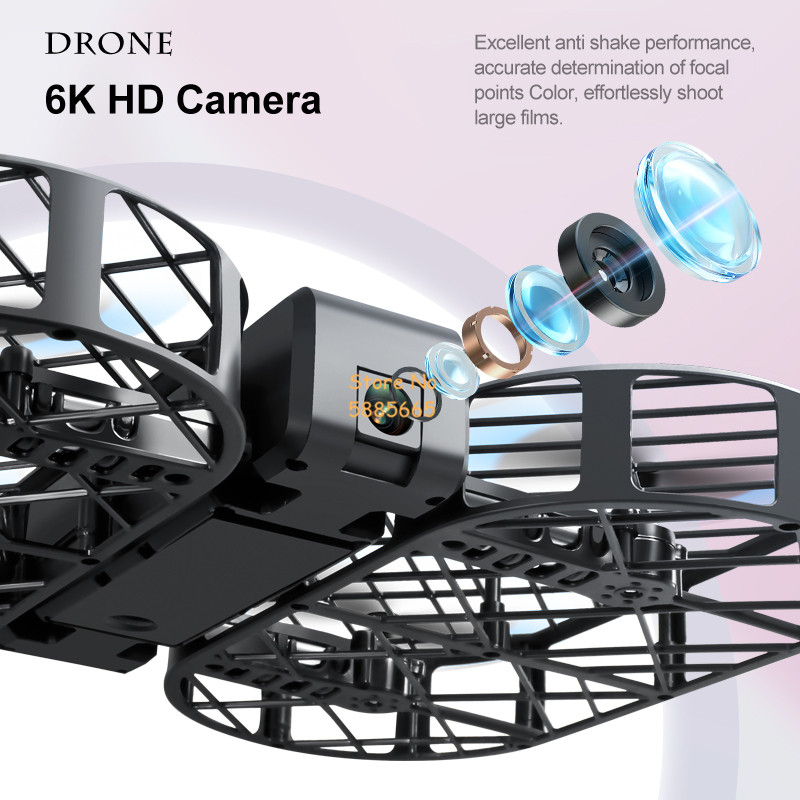 كاميرا 8K عالية الدقة 360 °    - مراجعة Drone Camera 4K وسعره