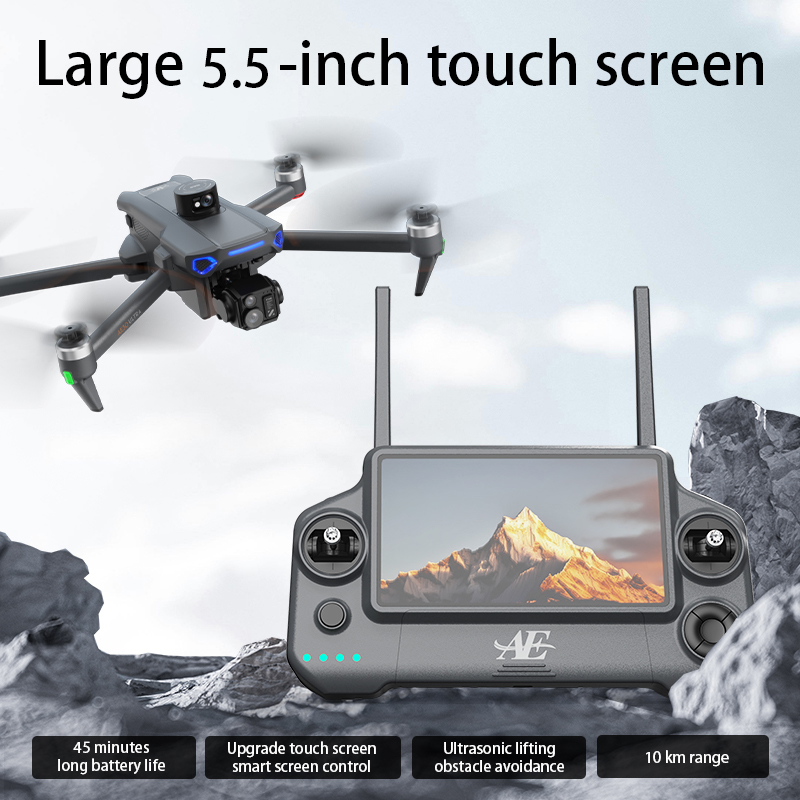 طائرة بدون طيار AE30 GPS RC مو - مراجعة Drone Camera Professional وسعره