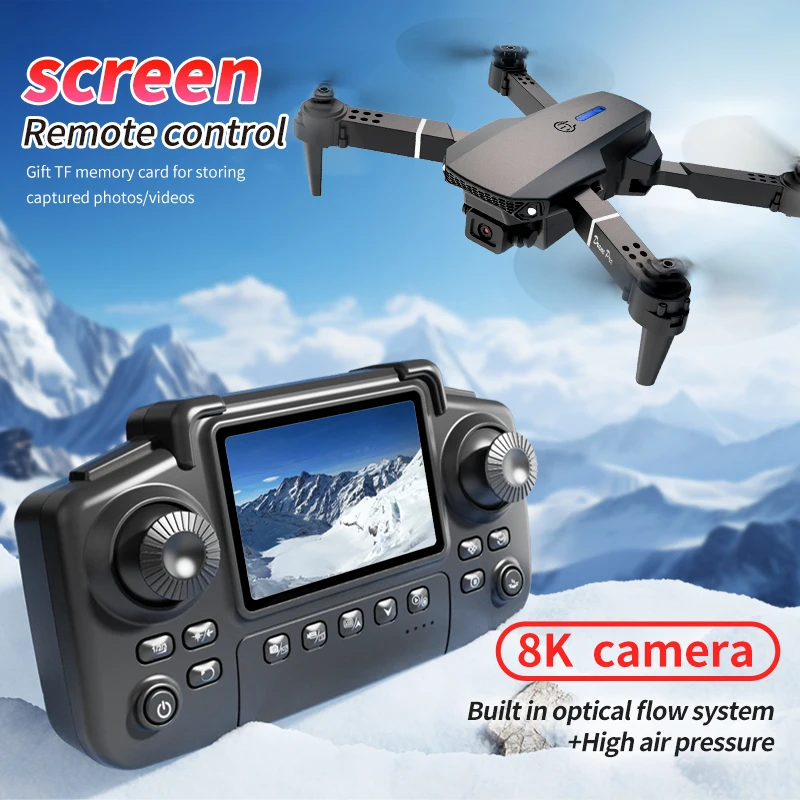 طائرة بدون طيار احترافية E88 P - مراجعة Drone Camera Mount وسعره