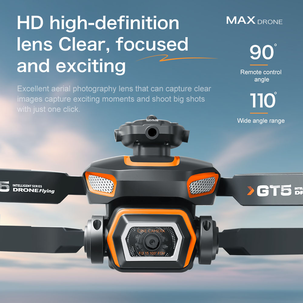 طائرة لينوفو جي تي 5 ميني بدون - مراجعة Drone Camera Wide Angle وسعره