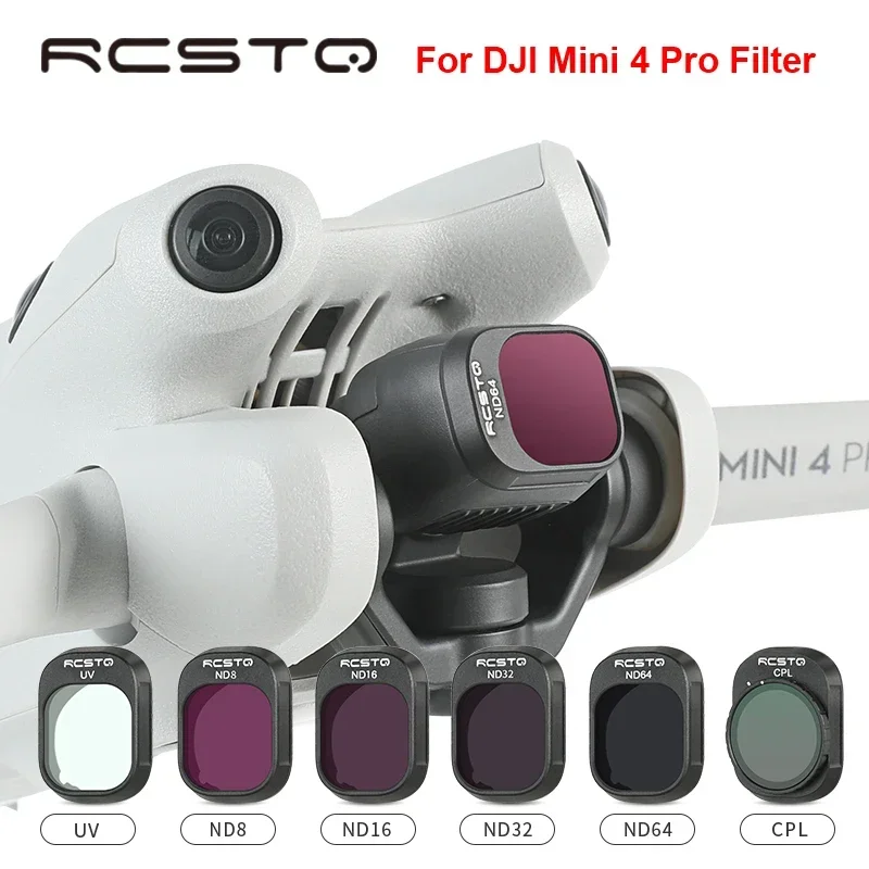 RCSTQ ل DJI Mini 4 Pro ND تصفي - مراجعة Drone Camera Filter وسعره