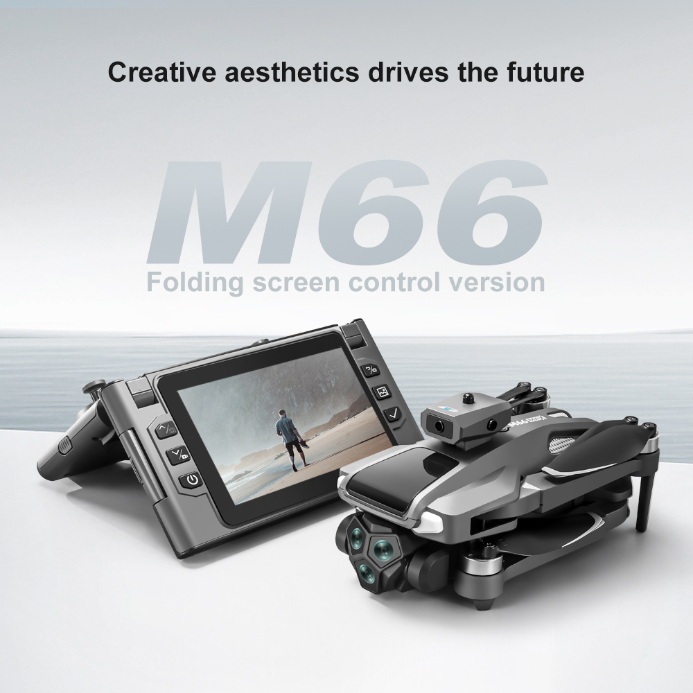 طائرة بدون طيار قابلة للطي M66 - مراجعة Drone Camera Hd وسعره