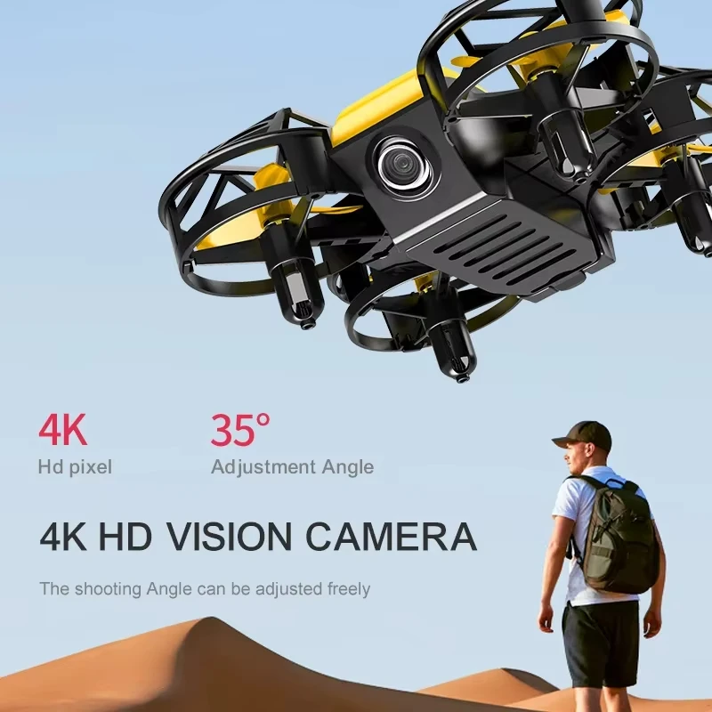 طائرة بدون طيار صغيرة D12 بكام - مراجعة Drone Camera Mount وسعره