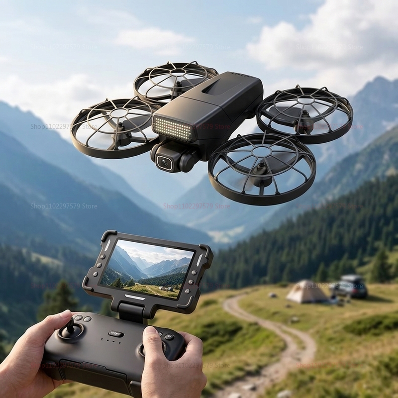 طائرات بدون طيار جديدة M8 مع ن - مراجعة Drone Camera Professional وسعره