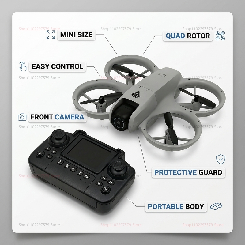 طائرة درون صغيرة 2026 جديدة بك - مراجعة Drone Camera Professional وسعره
