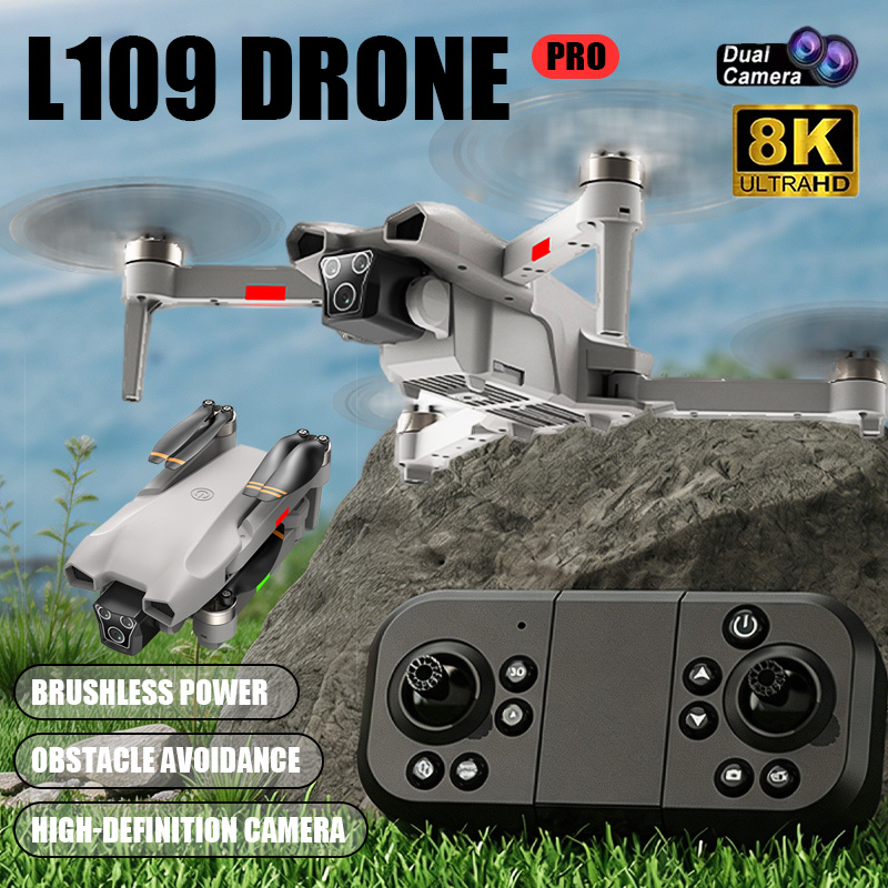 طائرة بدون طيار L017 Pro جديدة - مراجعة Drone Camera With Gimbal وسعره
