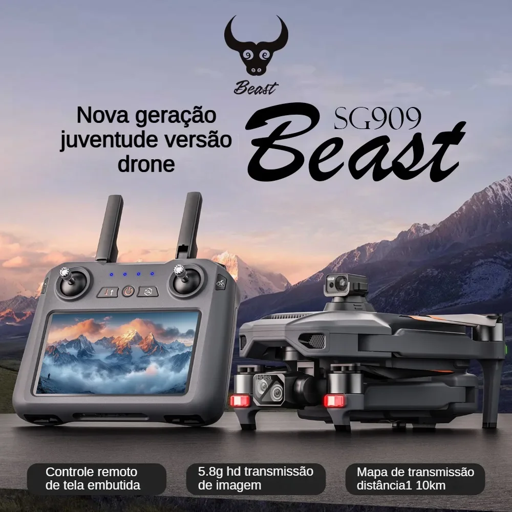 ZLL SG909 SG909MAX طائرة بدون  - مراجعة Drone Camera With Gimbal وسعره