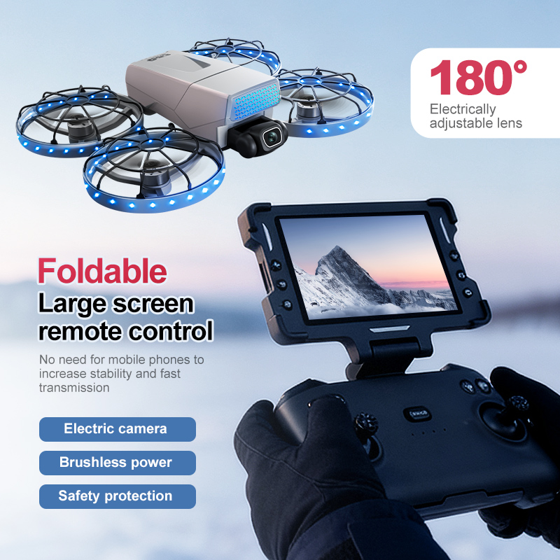 طائرة بدون طيار G63 8K HD كامي - مراجعة Drone Camera Vlog وسعره